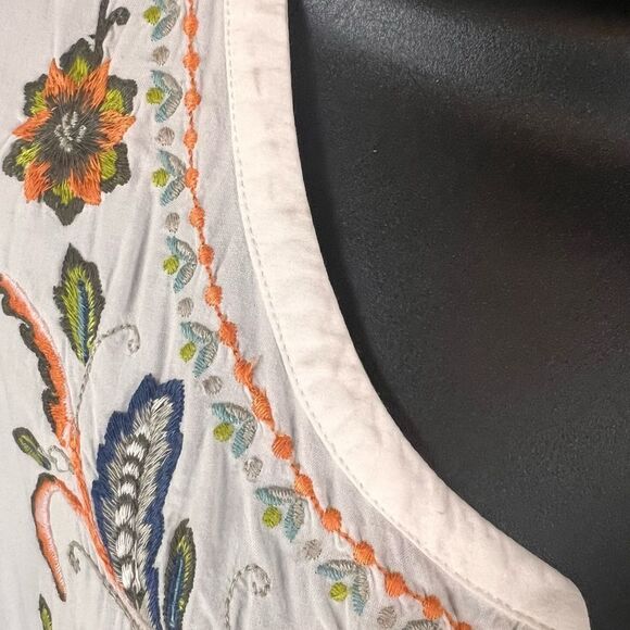 J. Jill Emroidered White Tunic - Picture 6 of 15